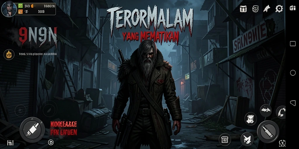 Gameplay menegangkan dalam suasana horor yang mencekam.
