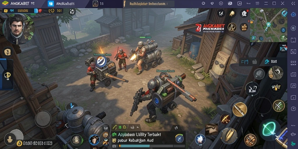 Screenshot dari aplikasi ANGKABET yang menunjukkan tampilan fitur utility.