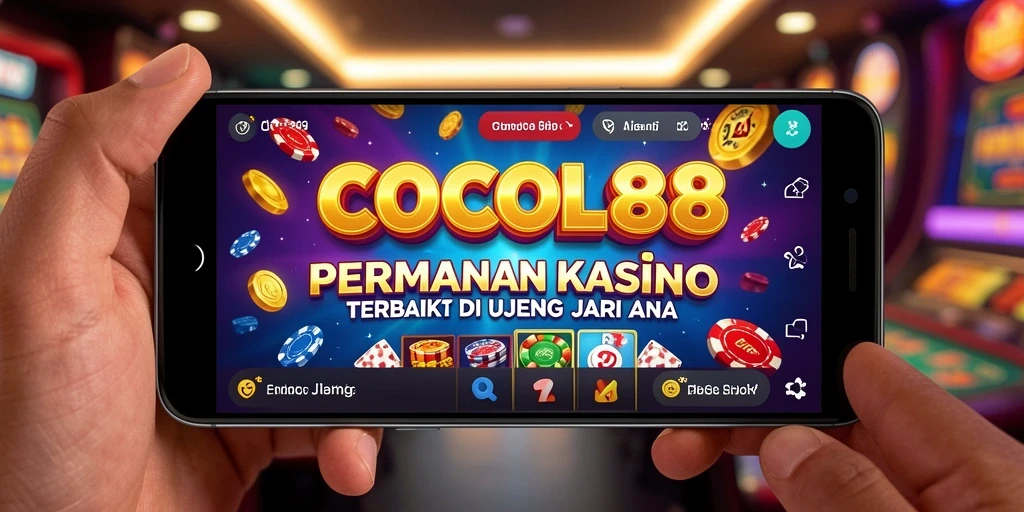 Screenshot COCOL88 menampilkan gameplay kasino yang mendebarkan.