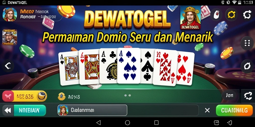 Tampilan gameplay DEWATOGEL yang seru dan penuh strategi.