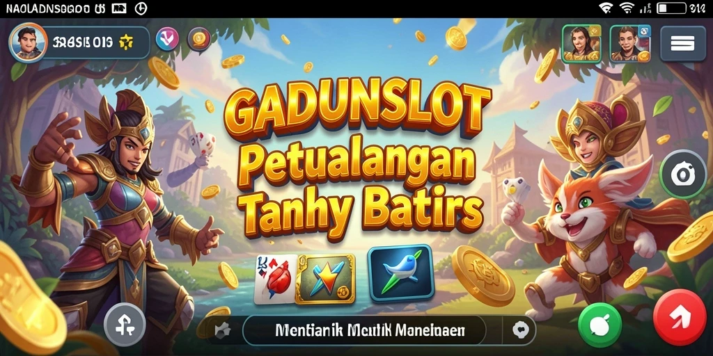 Tampilan gameplay GADUNSLOT yang memukau dan menyenangkan.