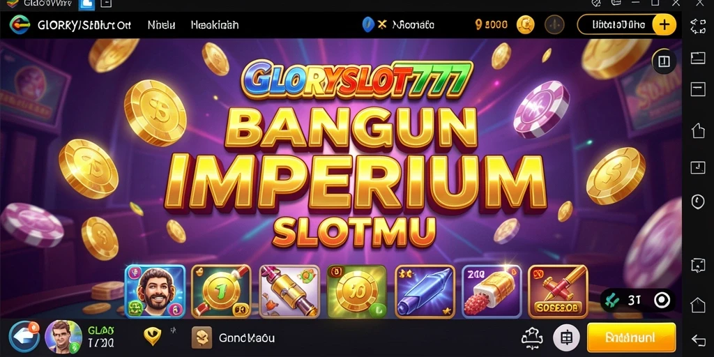 Tampilan gameplay GLORYSLOT777 yang menakjubkan dan mendebarkan.