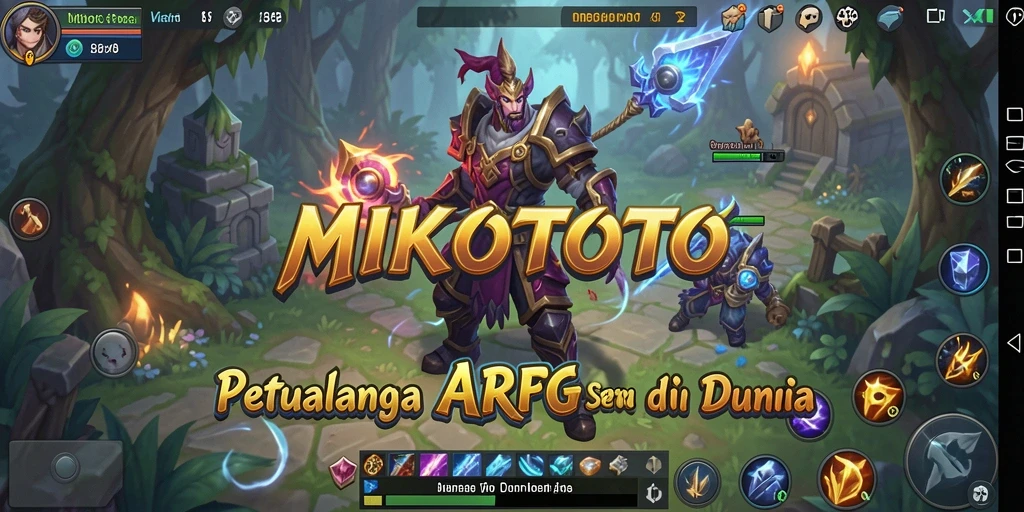 Screenshot utama MIKOTOTO menampilkan aksi seru dalam pertempuran ARPG.