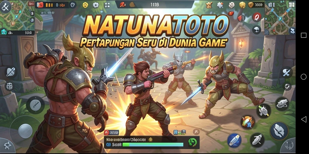 Tampilan menarik dari pertarungan di NATUNATOTO yang mendebarkan.