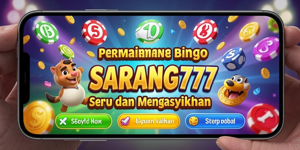 Tampilan gameplay Bingo yang mengasyikkan di SARANG777.